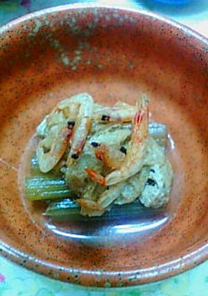 春の便り*桜えびとふきの煮物-レシピのメイン写真
