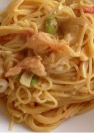 簡単 イカうにクリームパスタ-レシピのメイン写真