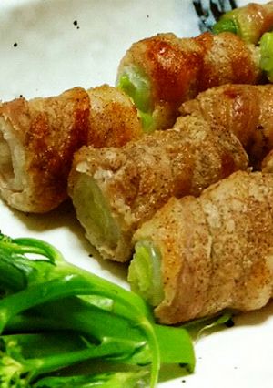 長ネギの豚バラ肉巻き-レシピのメイン写真