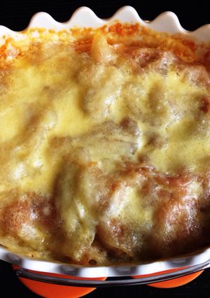 簡単時短！餃子の皮でミートラザニア☆-レシピのメイン写真
