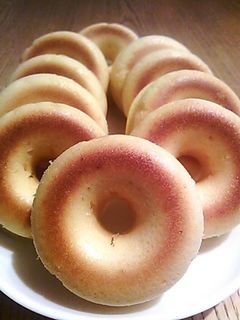 優しい味の焼きドーナツ♪-レシピのメイン写真