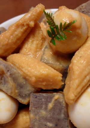 うずら蒟蒻ヤングコーンの辛子味噌和え-レシピのメイン写真