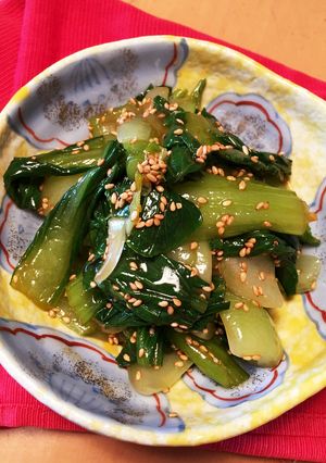 あと一品!青梗菜のラー油和え-レシピのメイン写真