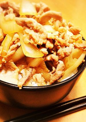 牛丼-レシピのメイン写真