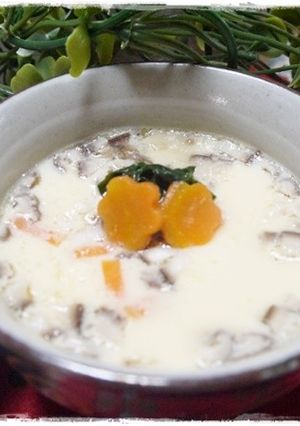 離乳食完了期　ひなまつり用の茶碗蒸し-レシピのメイン写真
