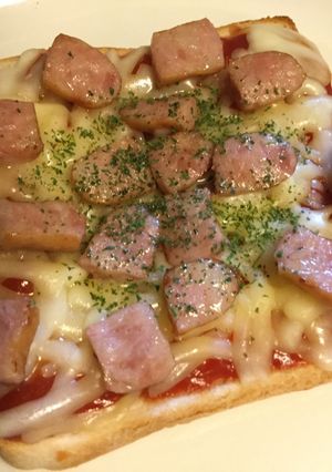 5分で完成♪ウインナーとチーズのトースト-レシピのメイン写真