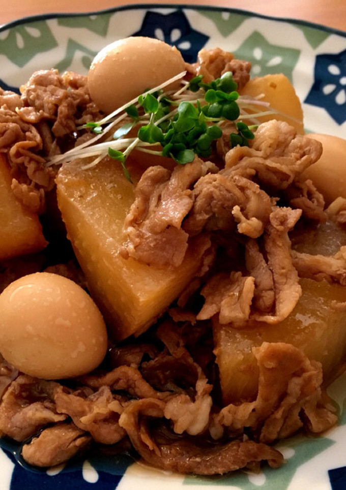 簡単おいしい☆豚肉と大根の煮物-レシピのメイン写真