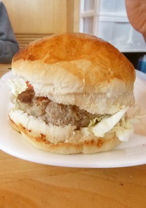 ハンバーガーのパン(*´∪｀*)♡-レシピのメイン写真