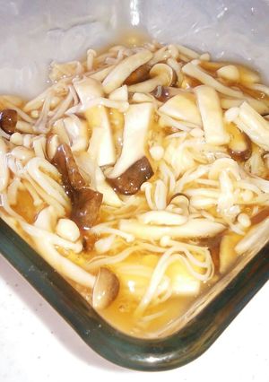 レンジで簡単！きのこのあんかけ♪-レシピのメイン写真