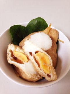 油揚げと玉子の巾着煮♡-レシピのメイン写真