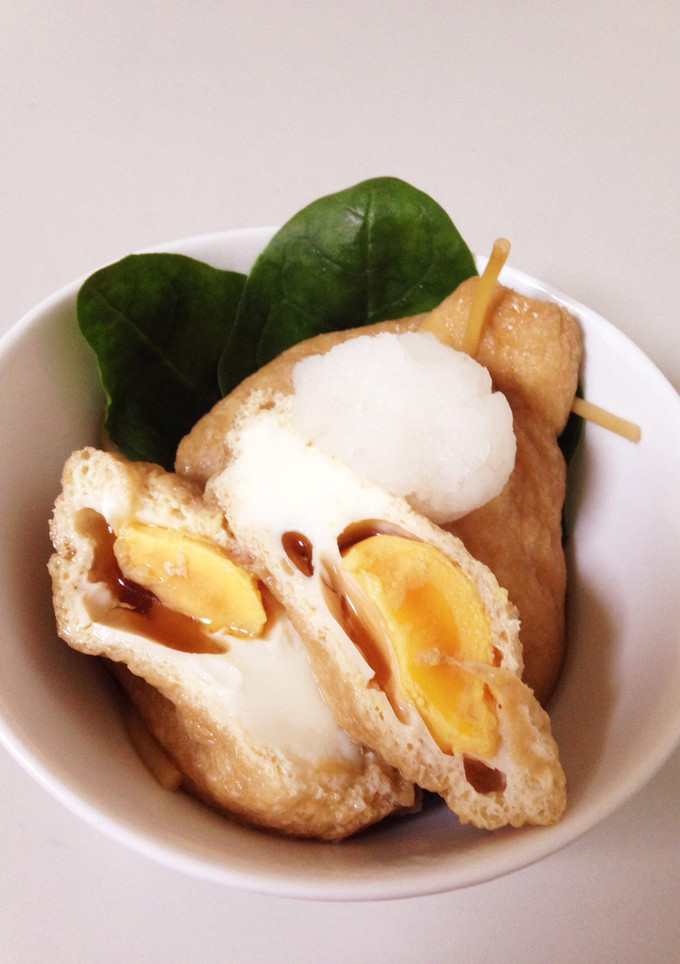 油揚げと玉子の巾着煮♡-レシピのメイン写真