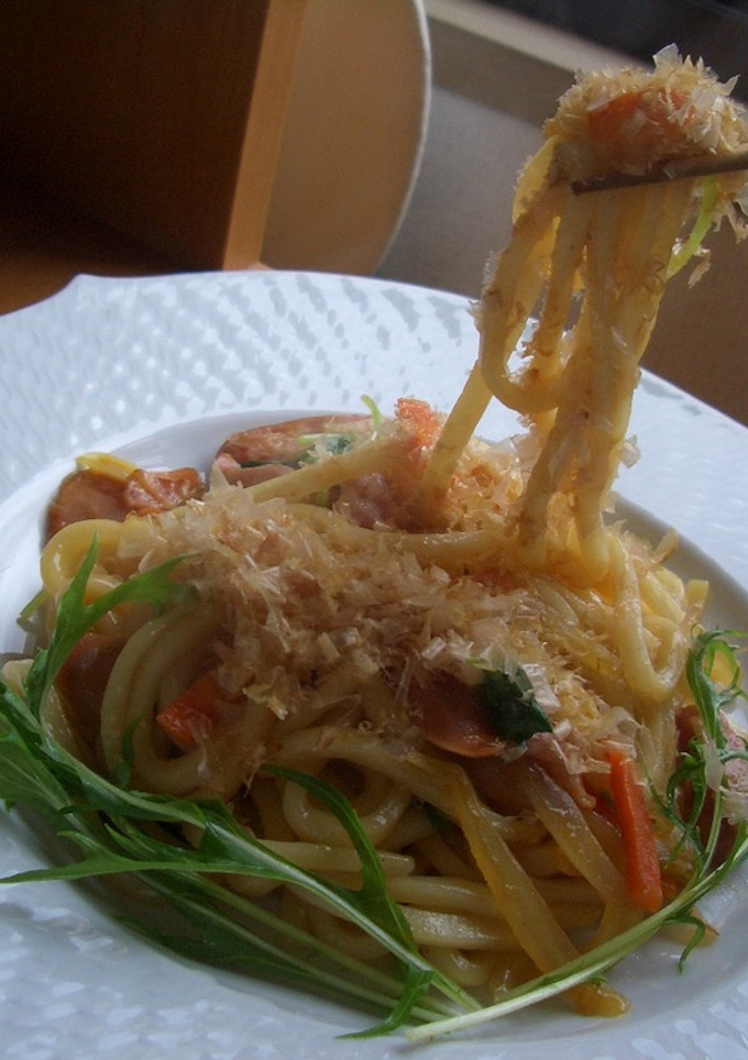 めんつゆで簡単★焼きうどん-レシピのメイン写真