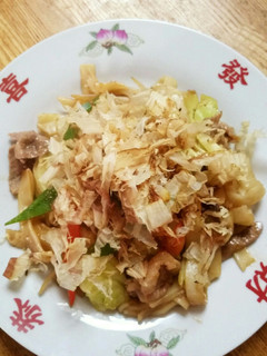 きしめん焼きうどんソース味-レシピのメイン写真
