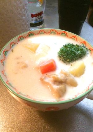 簡単美味しい♡クリームチーズシチュー-レシピのメイン写真