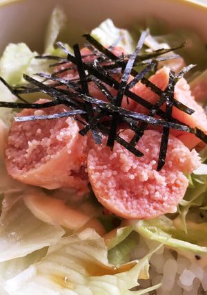 オーブントースターで焼きタラコ丼♪-レシピのメイン写真