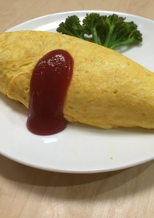 ホールトマトで作る本気のオムライス-レシピのメイン写真
