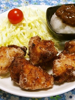 鶏竜田の醤油麹おろし-レシピのメイン写真
