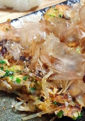 残った麻婆春雨でチヂミ焼き風♪-レシピのメイン写真