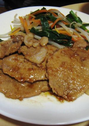 ブーブー豚のしょうが焼き-レシピのメイン写真