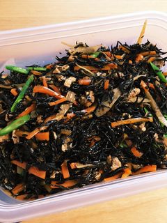 【覚え書き】具沢山なひじき煮-レシピのメイン写真
