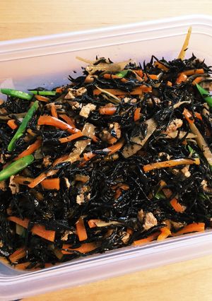 【覚え書き】具沢山なひじき煮-レシピのメイン写真