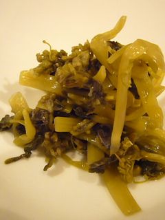 わさびの葉のお漬物-レシピのメイン写真