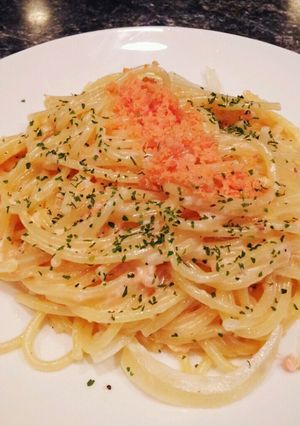 ♥超簡単♥サーモンピンクのクリームパスタ-レシピのメイン写真
