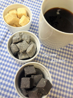 白胡麻と黒胡麻の生チョコ-レシピのメイン写真