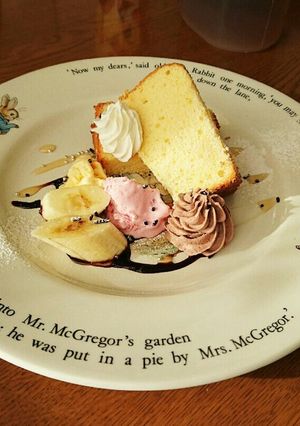 子どもと楽しくシフォンケーキ♪-レシピのメイン写真