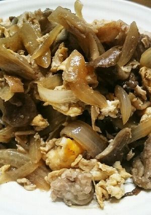 舞茸と豚肉のバタポン炒め-レシピのメイン写真