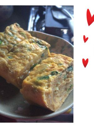 我が家の！ねぎじゃこタマゴ焼き☆-レシピのメイン写真