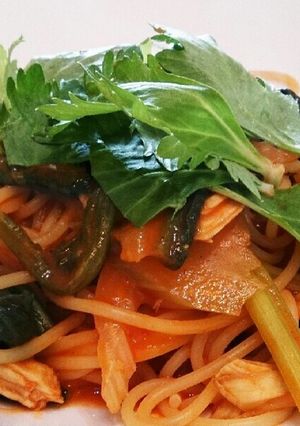 49種野菜のトマトパスタ-レシピのメイン写真