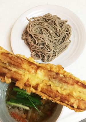 ♪あったかつけ蕎麦♪〜ちくわ天を添えて〜-レシピのメイン写真