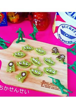 リトルグリーンメン*エイリアンクッキー-レシピのメイン写真