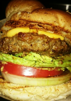 本格的 牛肉100% ハンバーガー-レシピのメイン写真