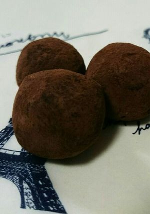 簡単！おいしい！材料3つでトリュフ！-レシピのメイン写真