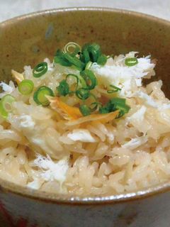 鯛とたっぷりしょうがの炊き込みご飯-レシピのメイン写真