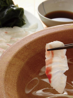 鯛しゃぶ-レシピのメイン写真