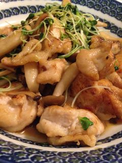 鶏胸肉のバター醤油炒め-レシピのメイン写真