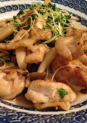 鶏胸肉のバター醤油炒め-レシピのメイン写真
