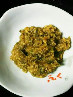 ふきのとう味噌-レシピのメイン写真