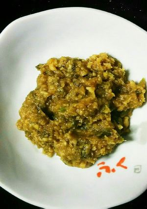 ふきのとう味噌-レシピのメイン写真
