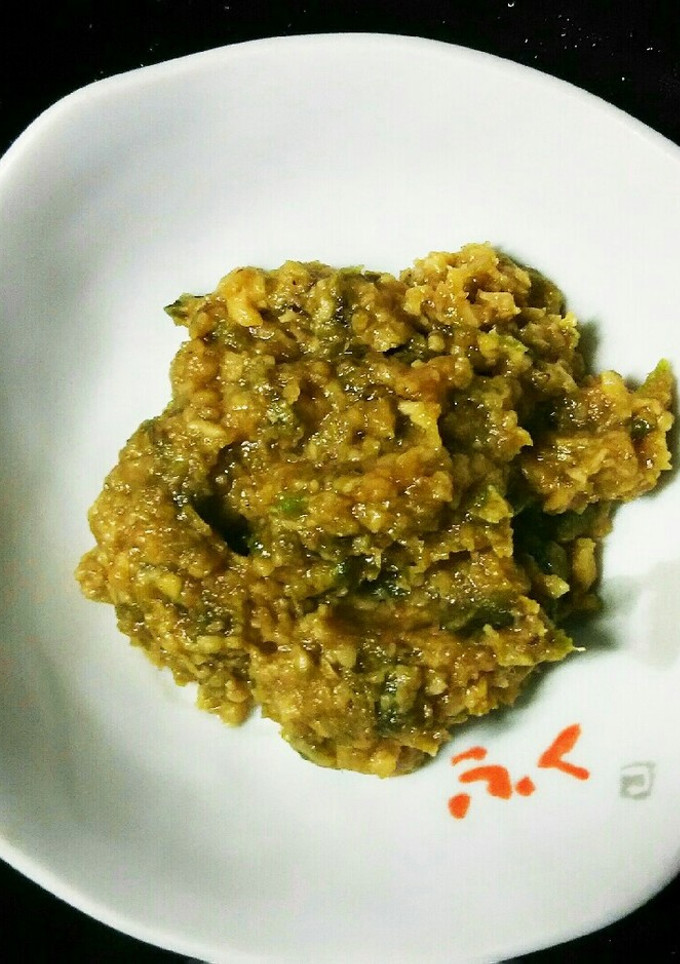 ふきのとう味噌-レシピのメイン写真