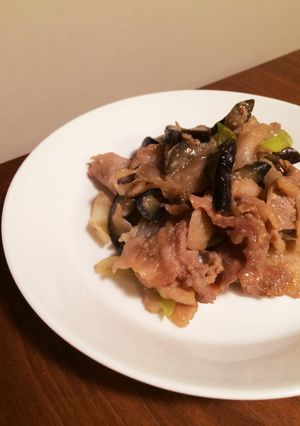 豚肉と茄子の味噌炒め-レシピのメイン写真