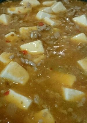 麻婆豆腐の素は不要!豆板醤でマーボー豆腐-レシピのメイン写真