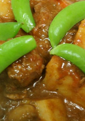 牛肉とトマトの赤ワイン煮込み-レシピのメイン写真