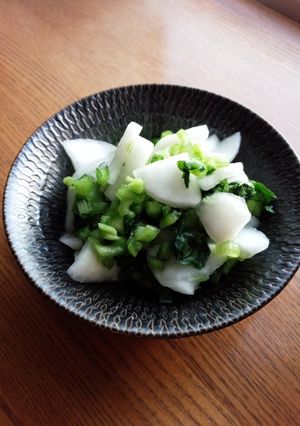 ご飯にぴったり！かぶの浅漬け-レシピのメイン写真
