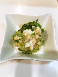 春を感じて♪菜の花のポテトサラダ-レシピのメイン写真