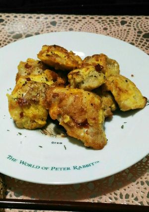 【1人分】鶏もも肉のピカタ-レシピのメイン写真