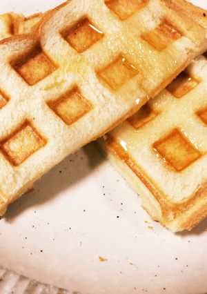 ビタントニオで簡単ワッフルトースト-レシピのメイン写真